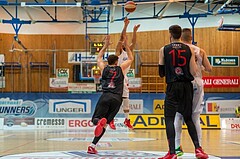 Basketball, ABL 2017/18, Grunddurchgang 21.Runde, Oberwart Gunners, WBC Wels, Louis Dabney Jr. (5)