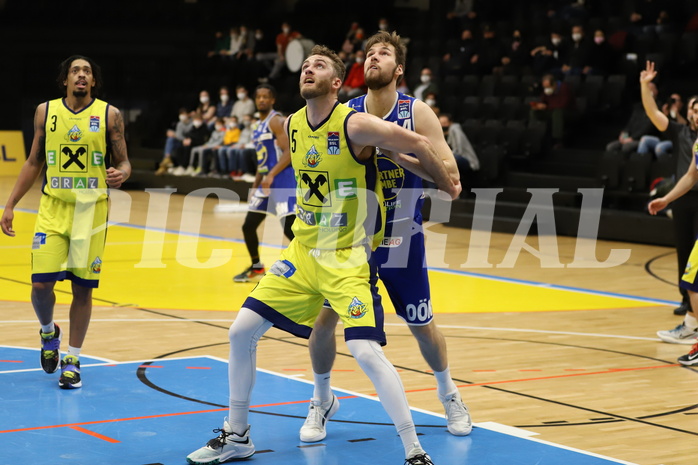 Basketball Superliga 2021/22, Grunddurchgang 16.Runde UBSC Graz vs. Gmunden Swans Basketball Superliga 2021/22, Grunddurchgang 16.Runde UBSC Graz vs. Gmunden Swans