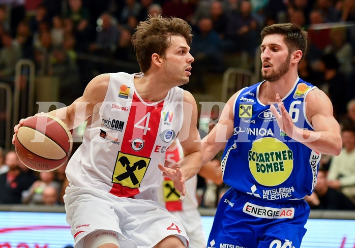 Basketball ABL 2017/18, Grunddurchgang 23.Runde Flyers Wels vs. Gmunden Swans