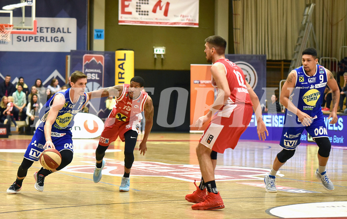 Basketball Superliga 2019/20,  1.Plazierungsrunde Flyers Wels vs. Gmunden Swans