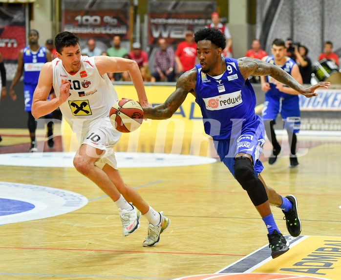 Basketball ABL 2016/17 Halbfinale Spiel 4 WBC Wels vs Gunners Oberwart