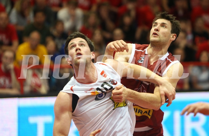 Basketball ABL 2015/16 Playoff Halbfinale Spiel 3 Traiskirchen Lions vs. WBC Wels