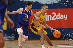 Basketball Zweite Liga 2024/25, Grunddurchgang 1.Runde Traiskirchen Lions NextGen vs. Kufstein Towers


