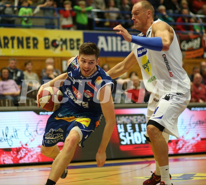 Basketball ABL 2015/16 Grundurchgang 28.Runde Gmunden Swans vs. Kapfenberg Bulls