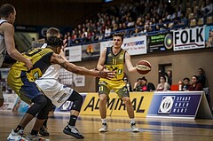 Basketball, ABL 2018/19, Grunddurchgang 27.Runde, Oberwart Gunners, UBSC Graz, Jakob Ernst (11)