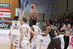 Basketball ABL 2015/16 Grunddurchgang 21.Runde Oberwart Gunners vs Güssing Knights
