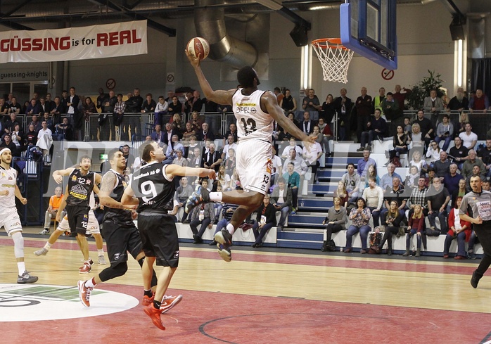 Basketball ABL 2015/16 Grunddurchgang 15.Runde  Güssing Knights vs Traiskirchen Lions
