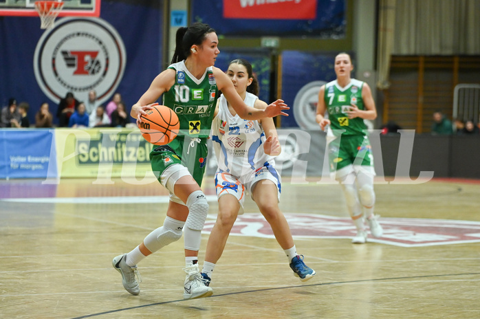 Basketball Superliga 2023/24, Grunddurchgang 9.Runde,
DBB LZ OÖ vs UBI Graz,

