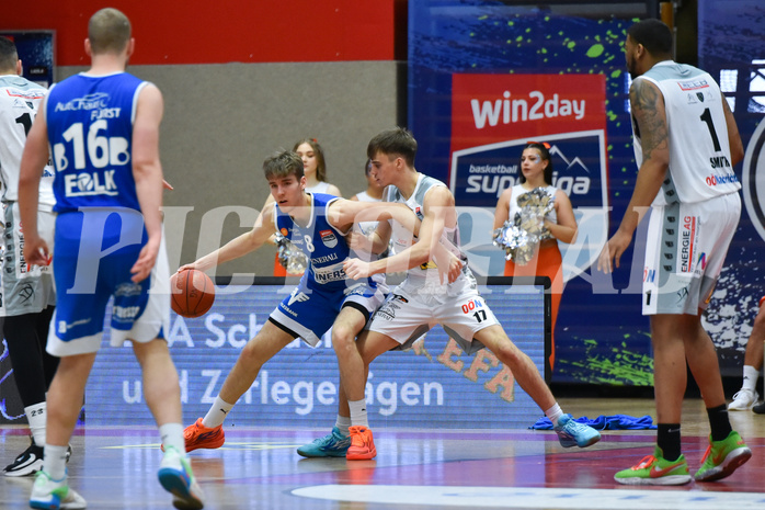 Win2Day Basketball Superliga 2022/23, 9. Plazierungsrunde, Flyers Wels, Oberwart Gunners,
