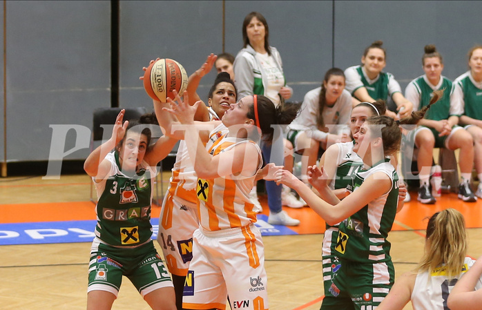 Basketball Damen Superliga 20120/21, Grunddurchgang 12.Runde BK Duchess vs. UBI Graz


