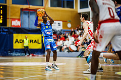 Basketball, Win2Day Superliga 2024/25, Grunddurchgang 4.Runde, Traiskirchen Lions, St. Pölten, Richard Williams Jr. (3)