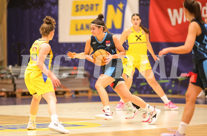 Basketball Damen Superliga 2023/24, Grunddurchgang 7.Runde SKN St. Pölten vs. Vienna Timberwolves
