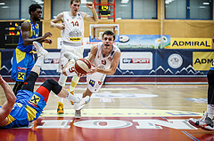 Basketball, Admiral Basketball Superliga 2019/20, Grunddurchgang 9.Runde, Traiskirchen Lions, SKN St. Pölten, Paul Isbetcherian (9)