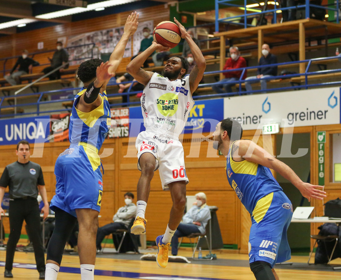 Basketball Superliga 2020/21, 2.Plazierungsrunde Gmunden Swans vs. SKN St.Pölten


