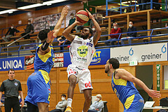 Basketball Superliga 2020/21, 2.Plazierungsrunde Gmunden Swans vs. SKN St.Pölten


