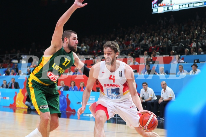 Eurobasket Gold Medal Game Team Spain vs. Team Lituania


