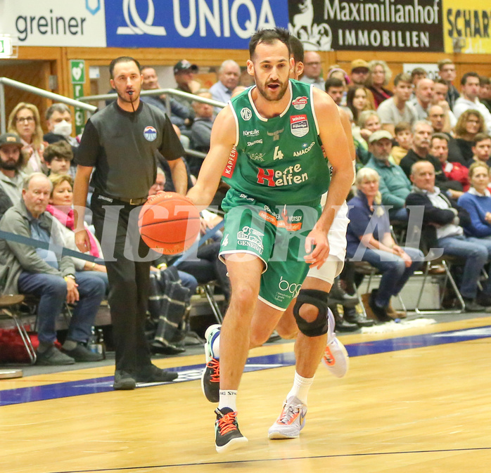 Basketball Superliga 2022/23, Grunddurchgang 15.Runde Gmunden Swans vs. Kapfenberg Bulls