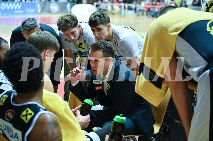 Basketball Austria Cup 2024/25, Viertelfinale Flyers Wels vs. Swans Gmunden,