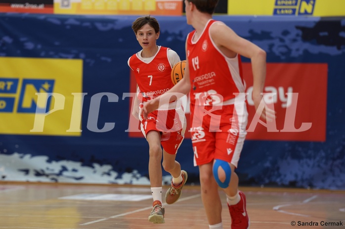 Basketball Superliga 2024/25, SLMU14 Traiskirchen Lions Academy vs. ATSE Graz