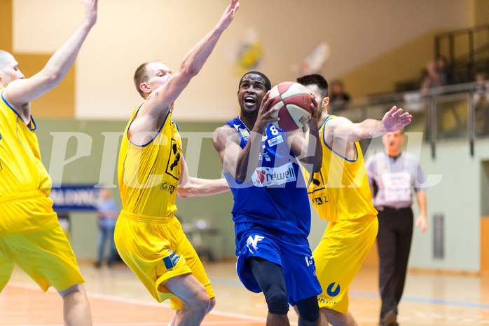 Basketball ABL 2015/16 Grunddurchgang 20.Runde UBSC Graz vs. Oberwart Gunners