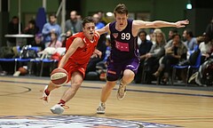 Basketball 2.Bundesliga 2017/18, Grundurchgang 12.Runde D.C. Timberwolves vs. Mistelbach Mustangs


