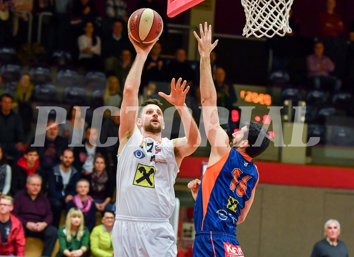 Basketball ABL 2016/17 Grunddurchgang 24. Runde WBC Wels vs Fuerstenfeld Panthers
