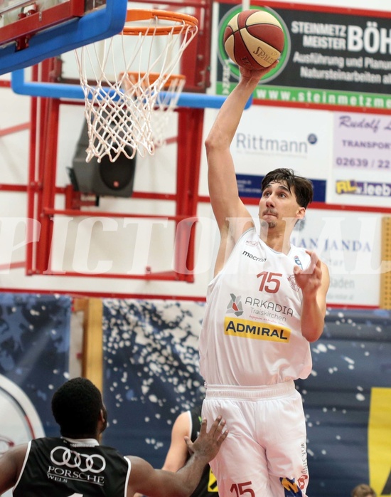 Basketball Superliga 2020/21,  Grunddurchgang 9.Runde, Traiskirchen Lions vs. Oberwart Gunners