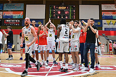Basketball Superliga 2024/25, Playoff, Viertelfinale Spiel 3, Flyers Wels vs BBC Nord Dragonz,
