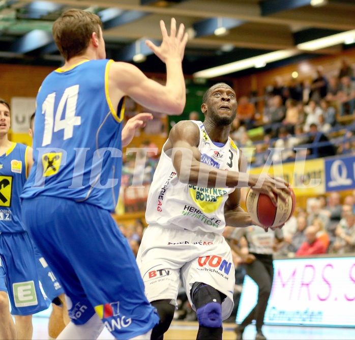 Basketball ABL 2016/17, Grunddurchgang 27.Runde Gmunden Swans vs. UBSC Graz