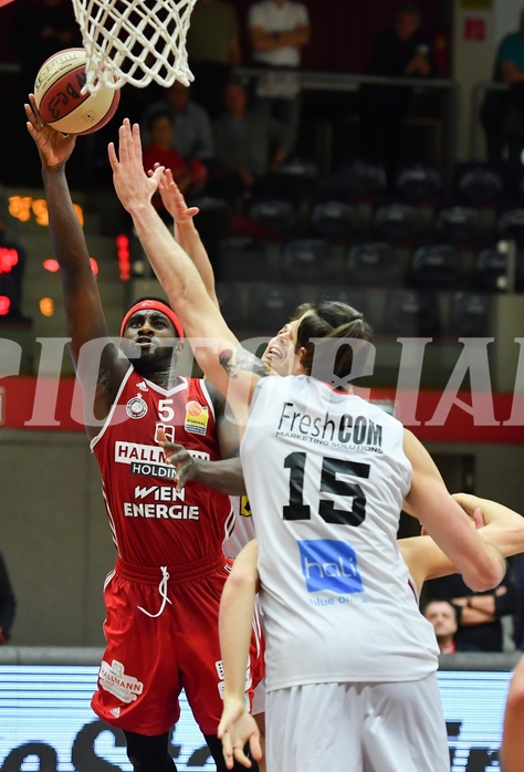 Basketball ABL 2016/17, Playoff VF Spiel 2 WBC Wels vs. BC Vienna