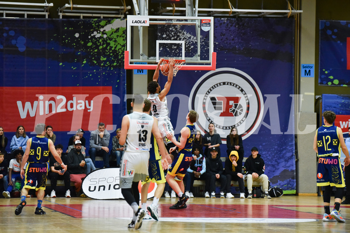 Win2Day Basketball Superliga 2022/23, Grunddurchgang 18.Runde, Flyers Wels vs. UBSC Graz,