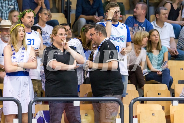 Basketball ABL 2014/15 Playoff Finale Spiel 3 Kapfenberg Bulls vs. Oberwart Gunners


