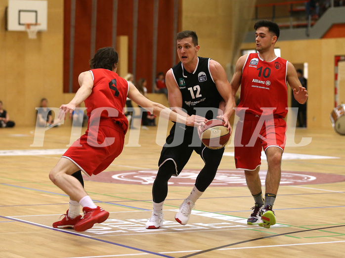 Basketball Zweite Liga 2019/20, Grunddurchgang 22.Runde Mistelbach Mustengs vs. Raiders Tirol


