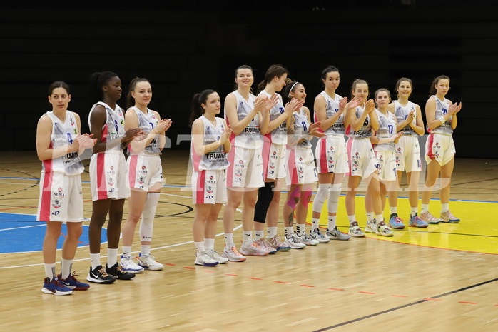 20.03.2022, Basketball Damen Superliga 2021/22, Grunddurchgang 10.Runde, UBSC-DBBC Graz vs. Basket Flames,  