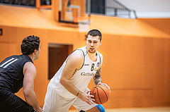 Basketball, Basketball Zweite Liga 2022/23, Grunddurchgang 16.Runde, Basket Flames, Wörthersee Piraten, Nikolas Susa (8)