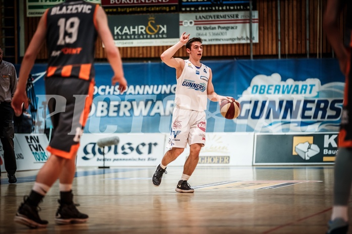 Basketball, ABL 2017/18, Grunddurchgang 35.Runde, Oberwart Gunners, Klosterneuburg Dukes, Jakob Szkutta (4)