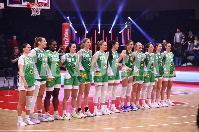 19.01.2025, Graz, Raiffeisen Sportpark, Basketball Austria Cup 2025, Final Four, Finale, Klosterneuburg Duchess vs. UBI Graz,  