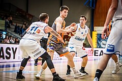 Basketball, ABL 2018/19, Grunddurchgang 31.Runde, Oberwart Gunners, Klosterneuburg Dukes, Lennard Burgemeister (10)