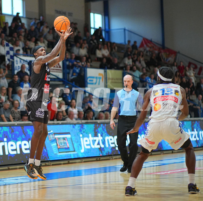 Basketball Superliga 2024/25, Playoffs, Viertelfinale Spiel 1 Oberwart Gunners vs. Kapfenberg Bulls


