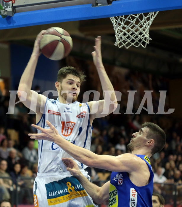 Basketball ABL 2016/17 Grunddurchgang 29.Runde  Kapfenberg bulls vs Gumden Swans