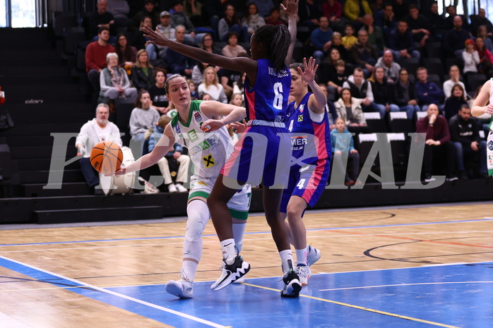 28.01.2024, Graz, Raiffeisen Sportpark, Basketball Damen Superliga 2023/24, Grunddurchgang 10.Runde, UBI Holding Graz - UBSC-DBBC Graz ,  
