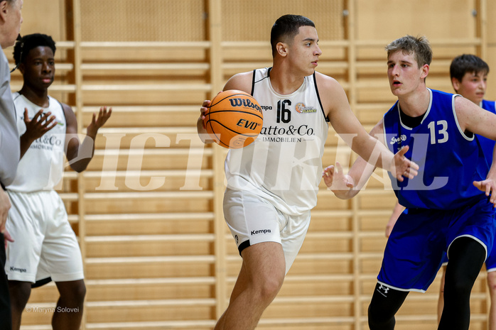 16.02.2025 Österreichischer Basketballverband 2024/25, SLMU16 Basket Flames WAT vs SG Salzkammergut