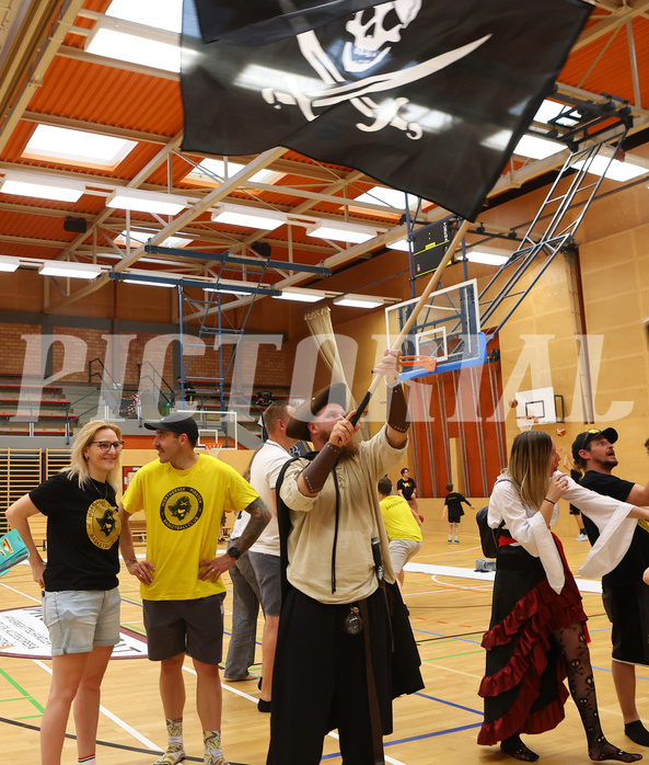 Basketball Zweite Liga 2024/25, Playoffs, Finale Spiel 3 Mistelbach Mustangs vs. Wörthersee Piraten