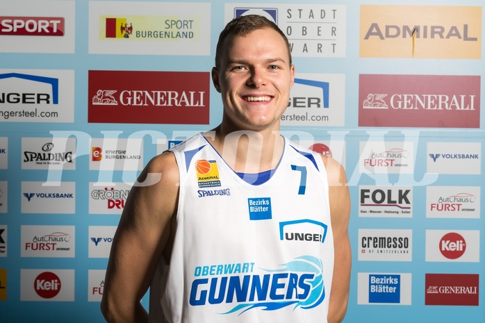 Basketball, ABL 2017/18, Teampictures, Oberwart Gunners, , Sebastian Käferle (7) Basketball, ABL 2017/18, Teampictures, Oberwart Gunners, , Sebastian Käferle (7)