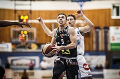 Basketball, ABL 2018/19, Grunddurchgang 19.Runde, Oberwart Gunners, Flyers Wels, Dagur Jonsson (9)