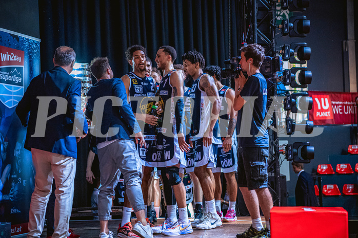 Basketball, Win2Day Superliga 2022/23, Playoff, Finale Spiel 4, BC Vienna, Gmunden Swans, 