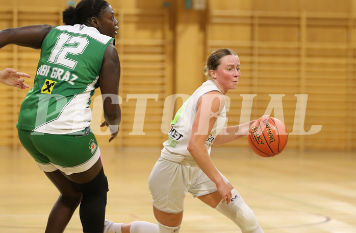 Basketball Damen Superliga 2022/23, Grunddurchgang 1.Runde Basket Flames vs. UBI Graz