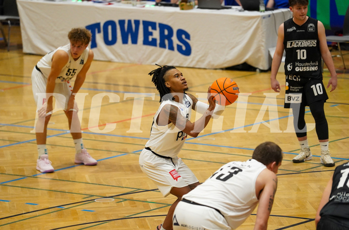 Basketball Zweite Liga 2024/25, Grunddurchgang 16.Runde Kufstein Towers vs. Güssing Blackbirds