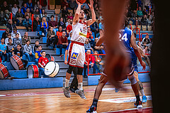 Basketball, Win2Day Superliga 2022/23, 6. Qualifikationsrunde, Traiskirchen Lions, BBC Nord Dragonz, Emilio Banic (23)