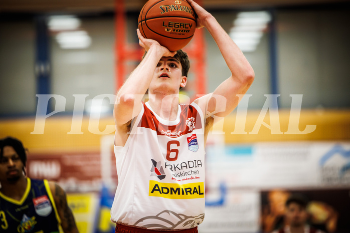 Basketball, win2day Basketball Superliga 2022/23, 8. Qualifikationsrunde, Traiskirchen Lions, UBSC Graz, Aleksej Kostic (6)
